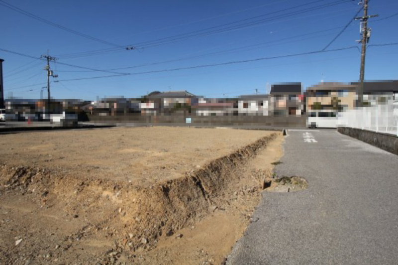 南万々　建築条件付き　売土地　B号地（全4区画）の外観|Ｂ号地　土地面積　140.78㎡　（約42.58坪）