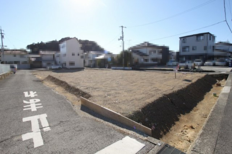 南万々　建築条件付き　売土地　B号地（全4区画）の外観|Ｂ号地　土地面積　140.78㎡　（約42.58坪）