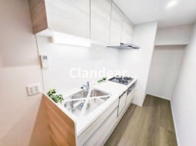 梅島コーポのキッチン|※【施工例】内装イメージ写真です。色・サイズなど実際と異なる場合がございます