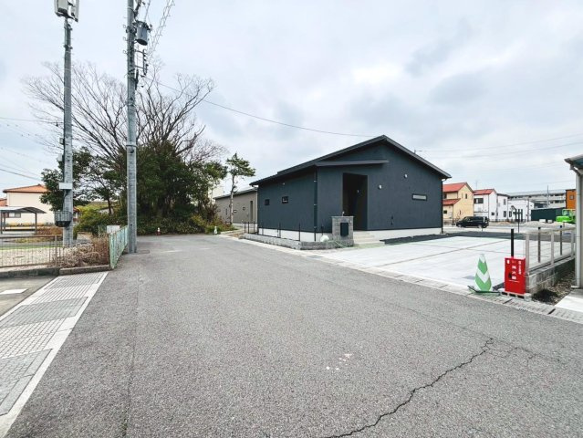 新築戸建　大垣市東町2丁目　全6区画分譲の前面道路含む現地写真|「現地（2026年1月5日）撮影」　
■前面道路　
■ヤマダ不動産　株式会社リライフ