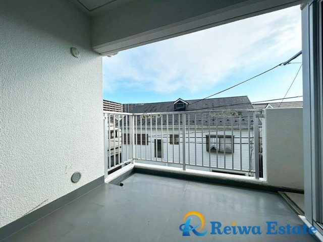 ハイマート辻堂のバルコニー