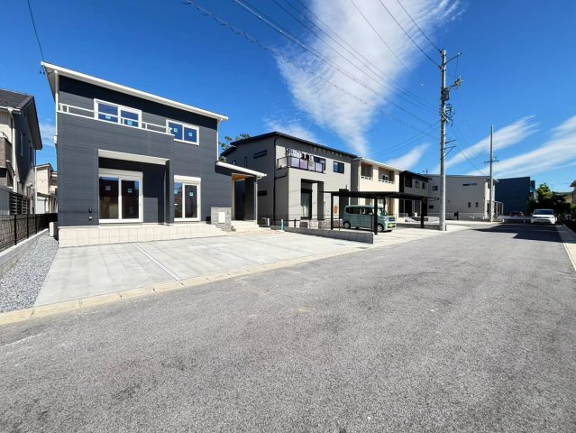 新築戸建　大垣市東町　全6区画分譲の外観|「現地（2026年10月2日）撮影」
■全体写真　
■ヤマダ不動産　株式会社リライフ　