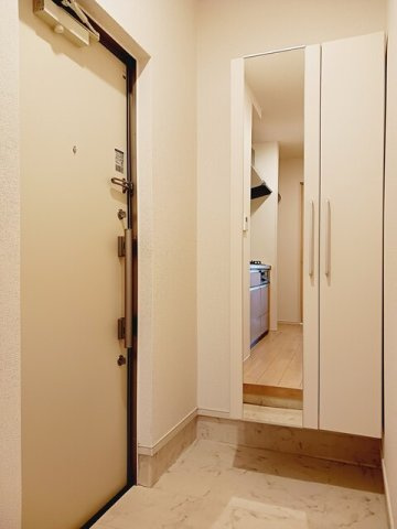 ランドウェルの玄関