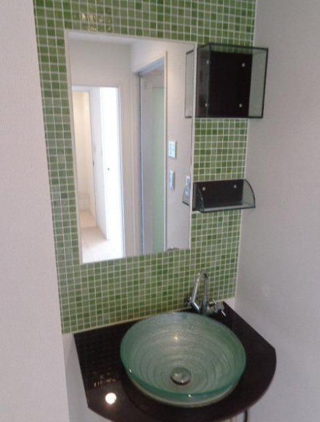 グランヴァン両国Ⅱの独立洗面台