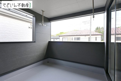 【バルコニー】 | CRADLE GARDEN熊谷市赤城町第3　新築住宅 | ≪1号棟≫
現地(2026年4月撮影)