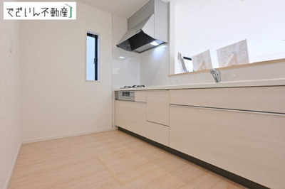 【キッチン】 | CRADLE GARDEN熊谷市赤城町第3　新築住宅 | ≪1号棟≫
現地(2026年4月撮影)