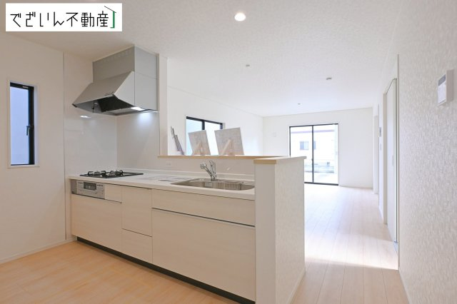 【キッチン】 | CRADLE GARDEN熊谷市赤城町第3　新築住宅 | ≪1号棟≫
現地(2026年4月撮影)