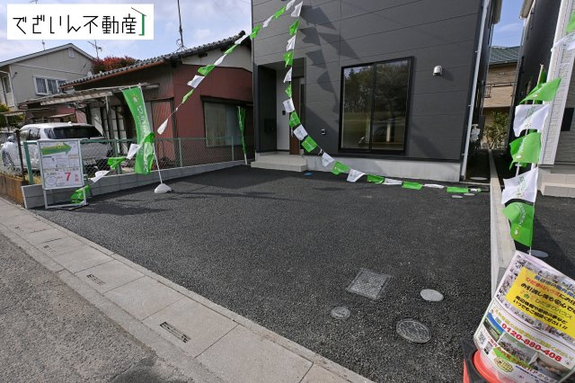 【駐車場】 | CRADLE GARDEN熊谷市赤城町第3　新築住宅 | ≪1号棟≫
現地(2026年4月撮影)