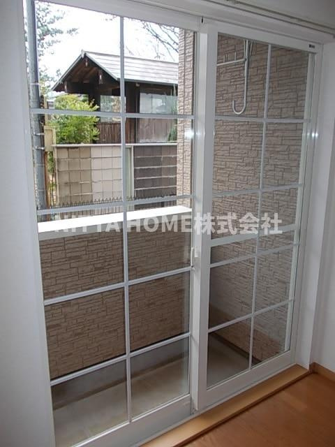 ラフィネ・ロジュマンBのバルコニー|南向きのバルコニー◆