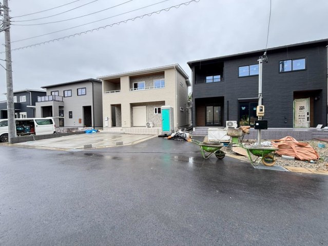 新築戸建　大垣市東町　全6区画分譲の外観|「現地（2026年9月8日）撮影」
■全体写真　
■ヤマダ不動産　株式会社リライフ　