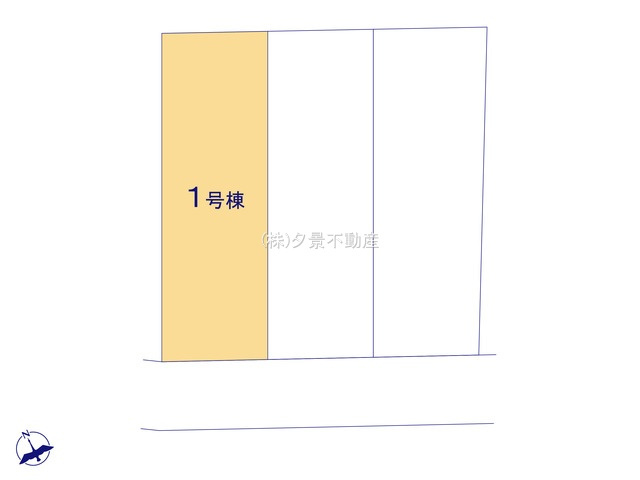 《仲介手数料無料》緑区大字大門1408-7新築一戸建てTerrechezの区画図