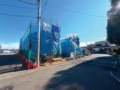 【前面道路含む現地写真】 | 大規模分譲＜全22区画＞長期優良住宅／横浜市瀬谷区北新