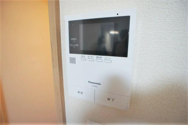 Ｈａｌｅ　Ｌｉｎｏ　ハレリノの設備|モニタ付きインターホンです