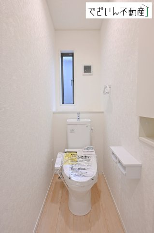 【トイレ】 | CRADLE GARDEN熊谷市赤城町第3　新築住宅 | ≪2号棟≫
現地(2026年4月撮影)