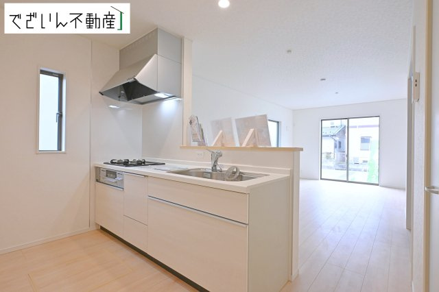 【キッチン】 | CRADLE GARDEN熊谷市赤城町第3　新築住宅 | ≪2号棟≫
現地(2026年4月撮影)