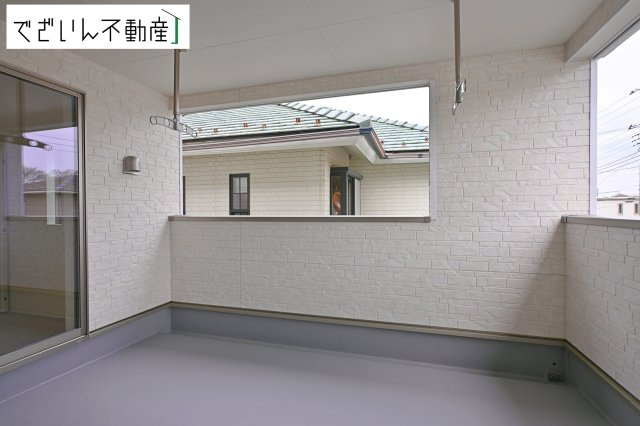 【バルコニー】 | CRADLE GARDEN熊谷市赤城町第3　新築住宅 | ≪2号棟≫
現地(2026年4月撮影)