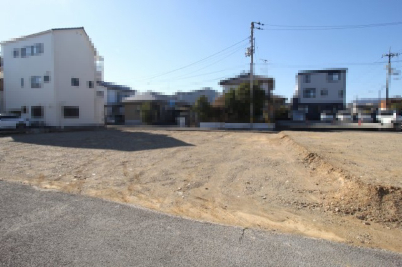 南万々　建築条件付き　売土地　C号地（全4区画）の外観|Ｃ号地　プラン例　建物価格　2,178.1262万円　建物面積　87.77㎡（約26.54坪）