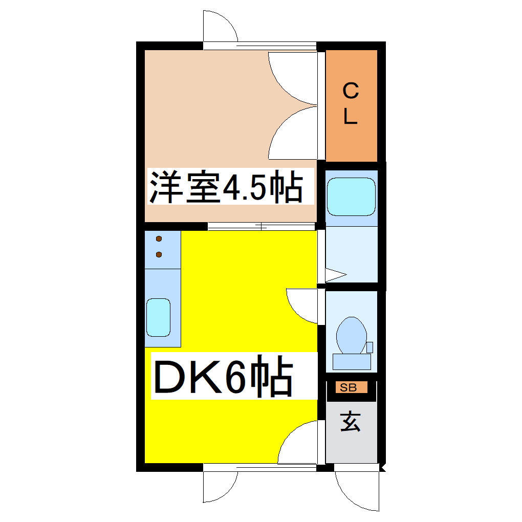Ｆ＊ＢＯＸの間取り