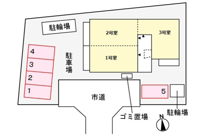 【駐車場】 | (仮称)千石東町アパート | 同一商品