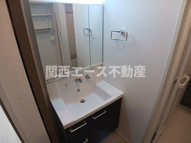 【洗面所】 | ラ・ヴィータ南門真Ⅲ