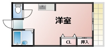 【間取り】 | シャンボール今里Ⅱ番館　仲介手数料無料