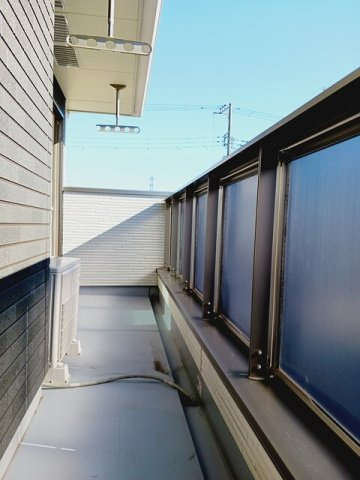 スカイガーデンＡのバルコニー