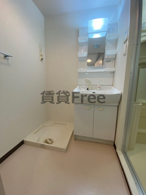 【洗面所】 | エス・キュート上本町イースト　仲介手数料無料