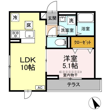 シャルマンの間取り