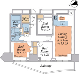 【間取り】 | ご自宅から現地まで、当社スタッフがお車にて、「お迎え・お送り」をしております。ぜひお気軽にお問い合わせくださいませ♪