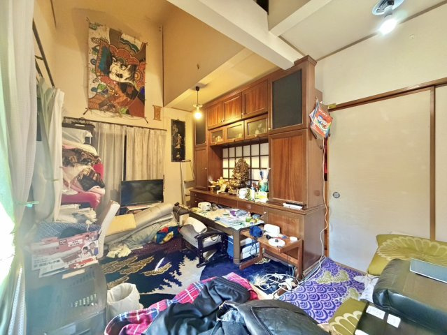 別荘向け【行方市玉造甲中古住宅】の居間・リビング