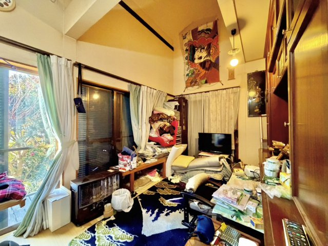 別荘向け【行方市玉造甲中古住宅】の居間・リビング