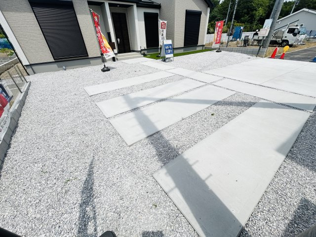 新築　北群馬郡榛東村新井　GRAFARE 　1号棟の庭|北群馬郡榛東村新井　GRAFARE 　1号棟