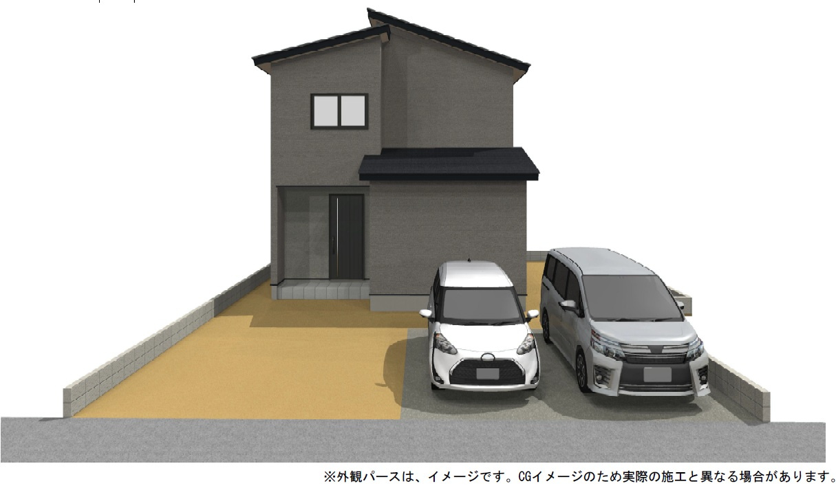 南万々　建築条件付き　売土地　D号地（全4区画）