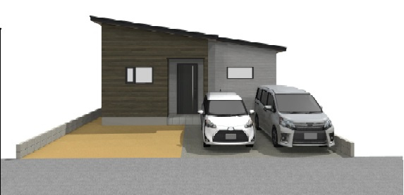南万々　新築戸建　平屋建て　D号地（全4区画）