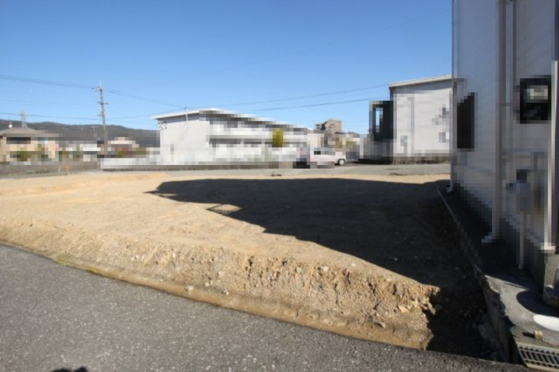 南万々　建築条件付き　売土地　D号地（全4区画）建築確認申請中の外観|Ｄ号地　プラン例　建物価格　　2,110.032万円　建物面積　76.59㎡　（約23.16坪）