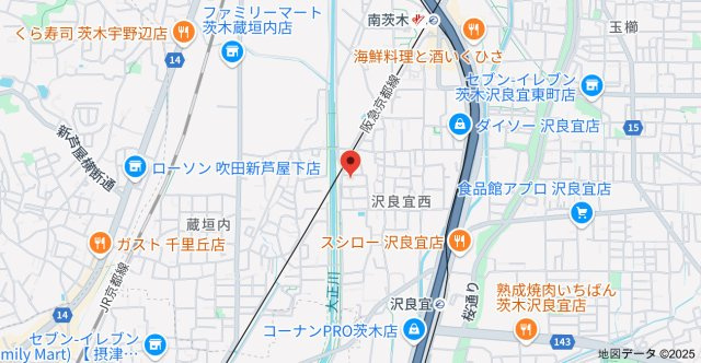 グランデパイースの地図