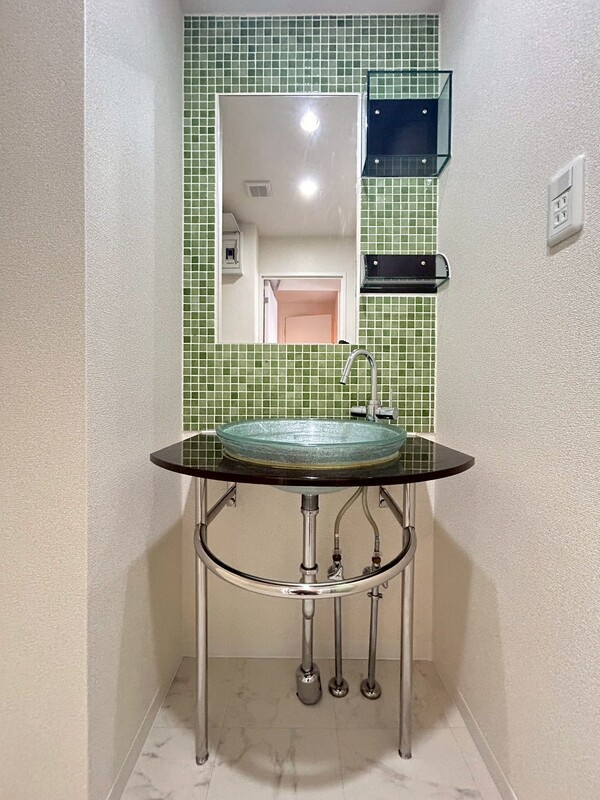 グランヴァン両国Ⅱの独立洗面台