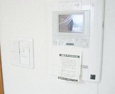 【セキュリティ】 | ルーブル武蔵小山 | モニター付きインターホンです。