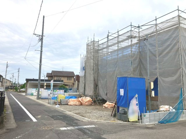 リーブルガーデン　江南市河野町第2　全3区画分譲の前面道路含む現地写真|「現地（2026年5月3日）撮影」
■前面道路　
■ヤマダ不動産　株式会社リライフ