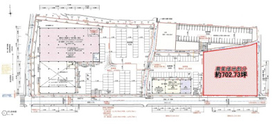 【区画図】 | 天理市 新築複合施設PJ 借地