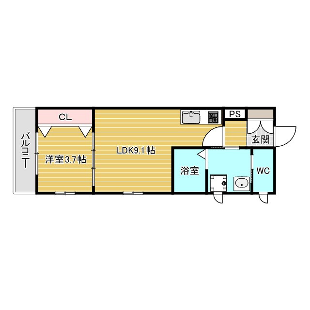 GRAN CASALIA吹田内本町の間取り
