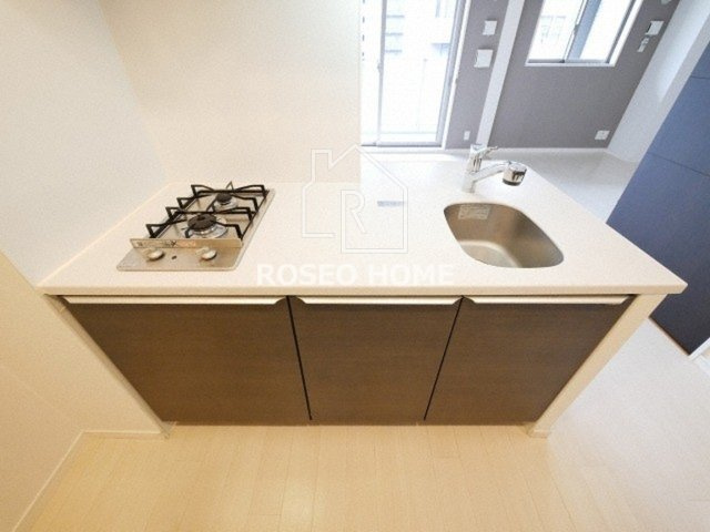 アプリーレ堺筋本町のキッチン