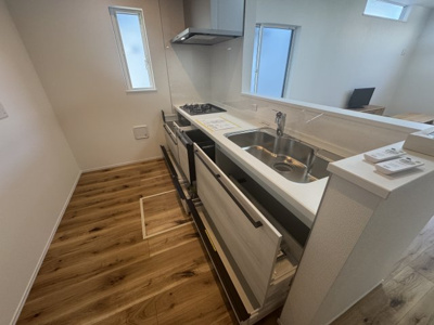 【キッチン】 | 宜野湾市大山（全2棟） | 2号棟　ビルトイン食洗機付き♪