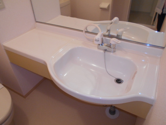 モナリエ水神前の洗面所