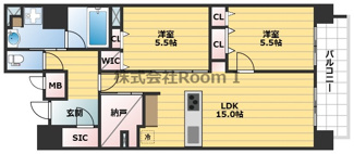 【間取り】 | セイワパレス本町東