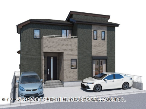 神戸市西区枝吉１丁目の外観パース