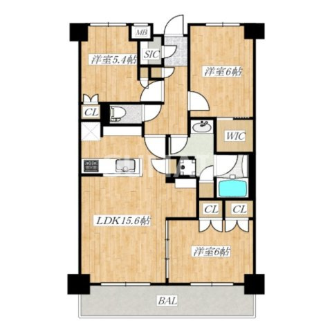 ステラメゾン田端の間取り|3LDKの間取りです☆