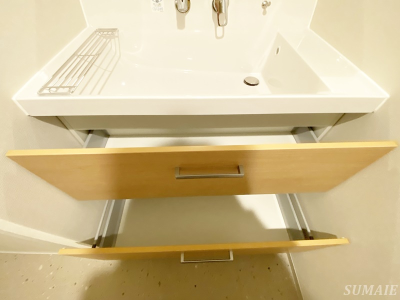 ステラメゾン田端の収納|洗面台下収納です☆