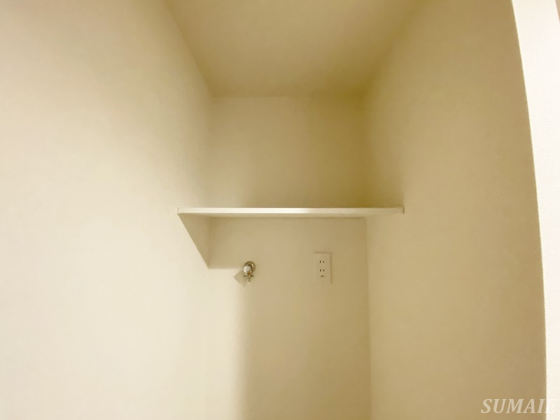 ステラメゾン田端の収納|洗濯機上収納です☆