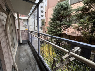 【バルコニー】 | 早稲田ヒルサイドハイツ | １階バルコニー